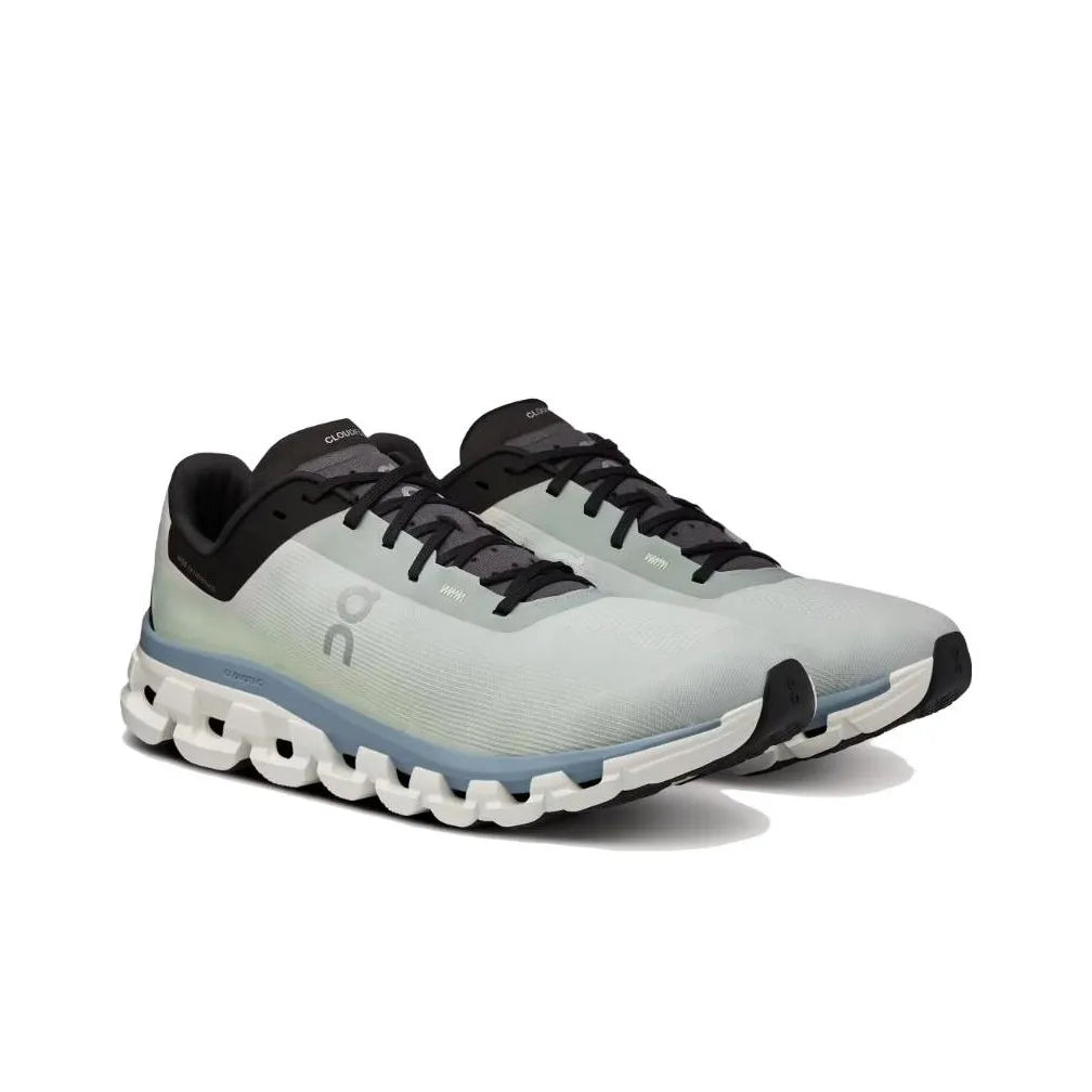 Men's On Cloudflow Running Shoes Black and White