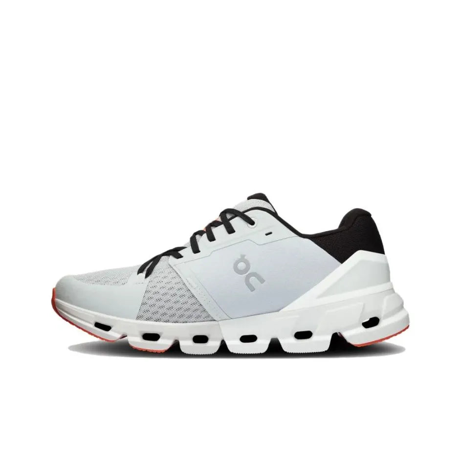 Men's On Cloudflow 4 Running Shoes White and Orange