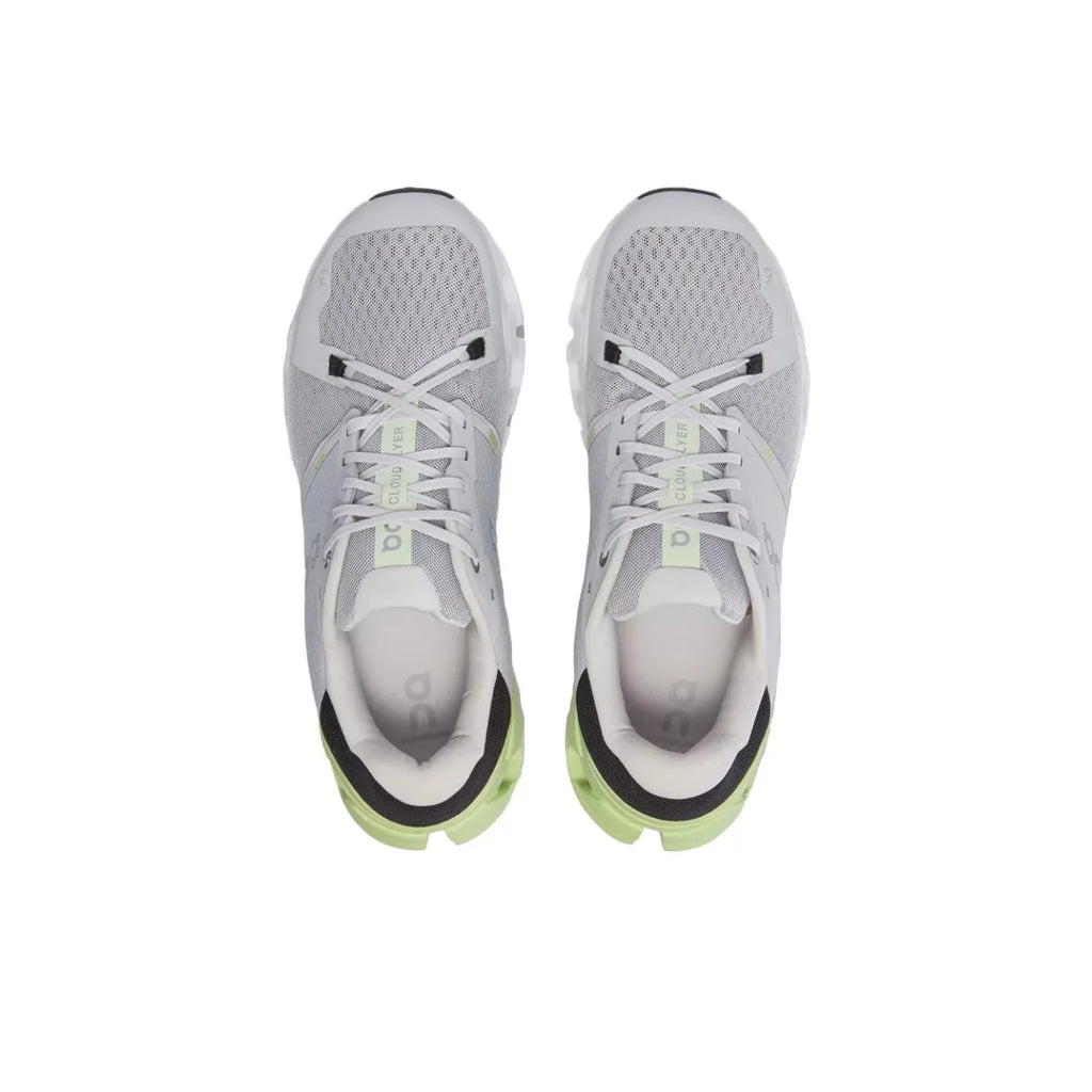 Men's On Cloudflow 4 Running Shoes White and Grey