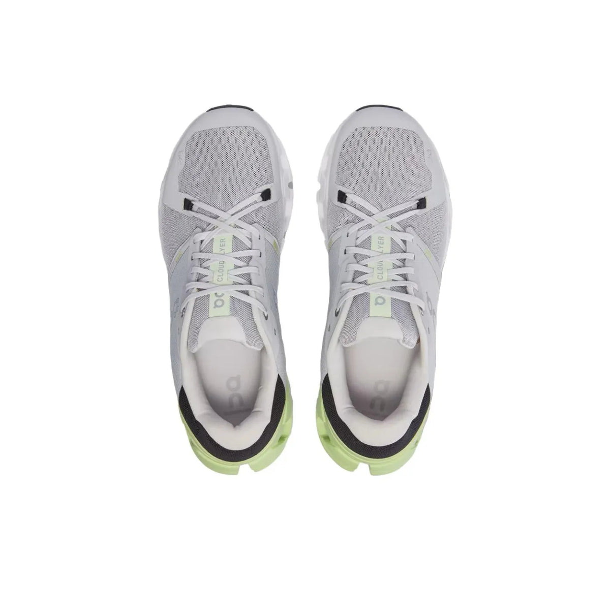 Men's On Cloudflow 4 Running Shoes White and Grey