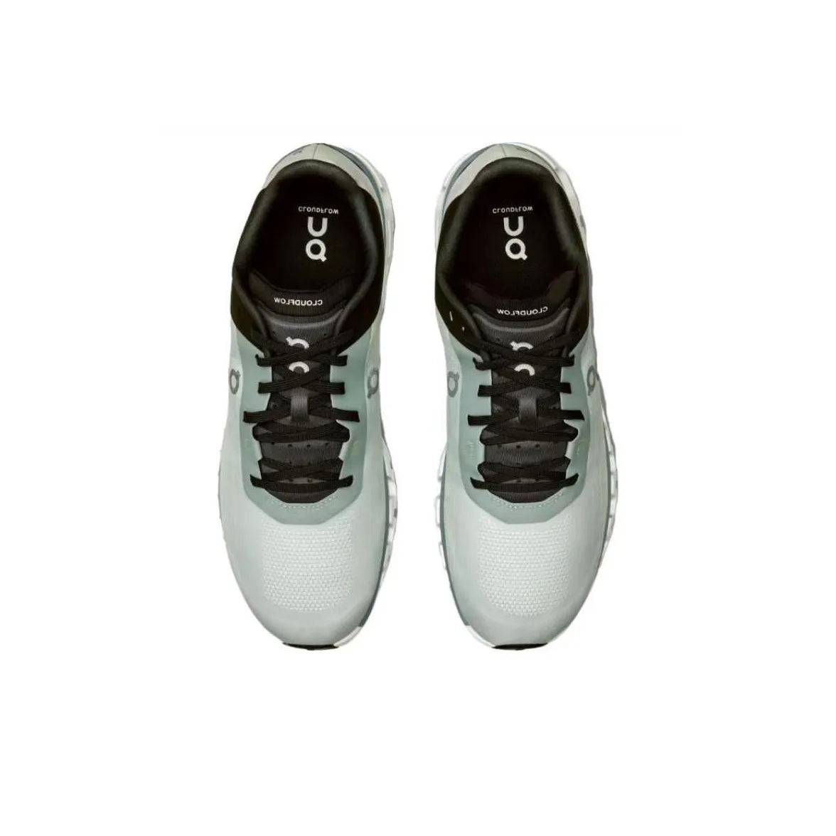 Men's On Cloudflow Running Shoes Black and White