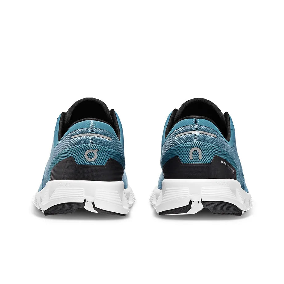 Men's On Cloud X 3 Running Shoes Black and White