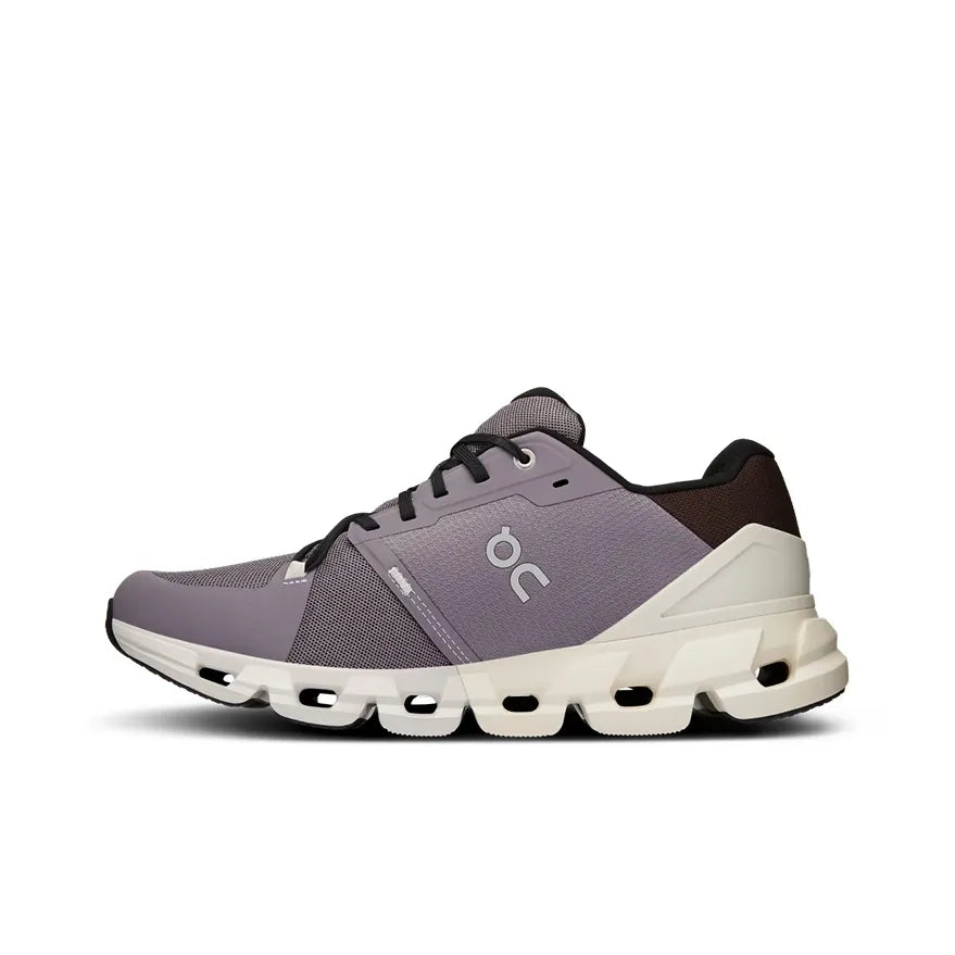 Men's On Cloudflow 4 Running Shoes White and Black