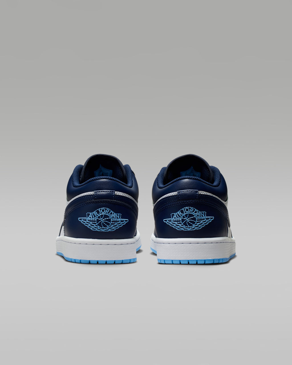 Air Jordan 1 Low Navy and White Sneakers