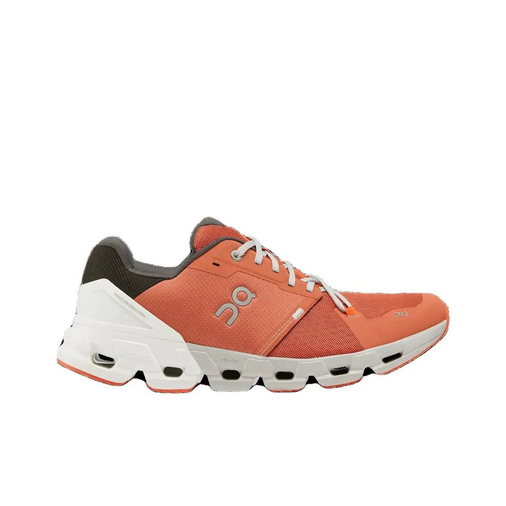 Men's On Cloudflyer 4 Running Shoes Black and White