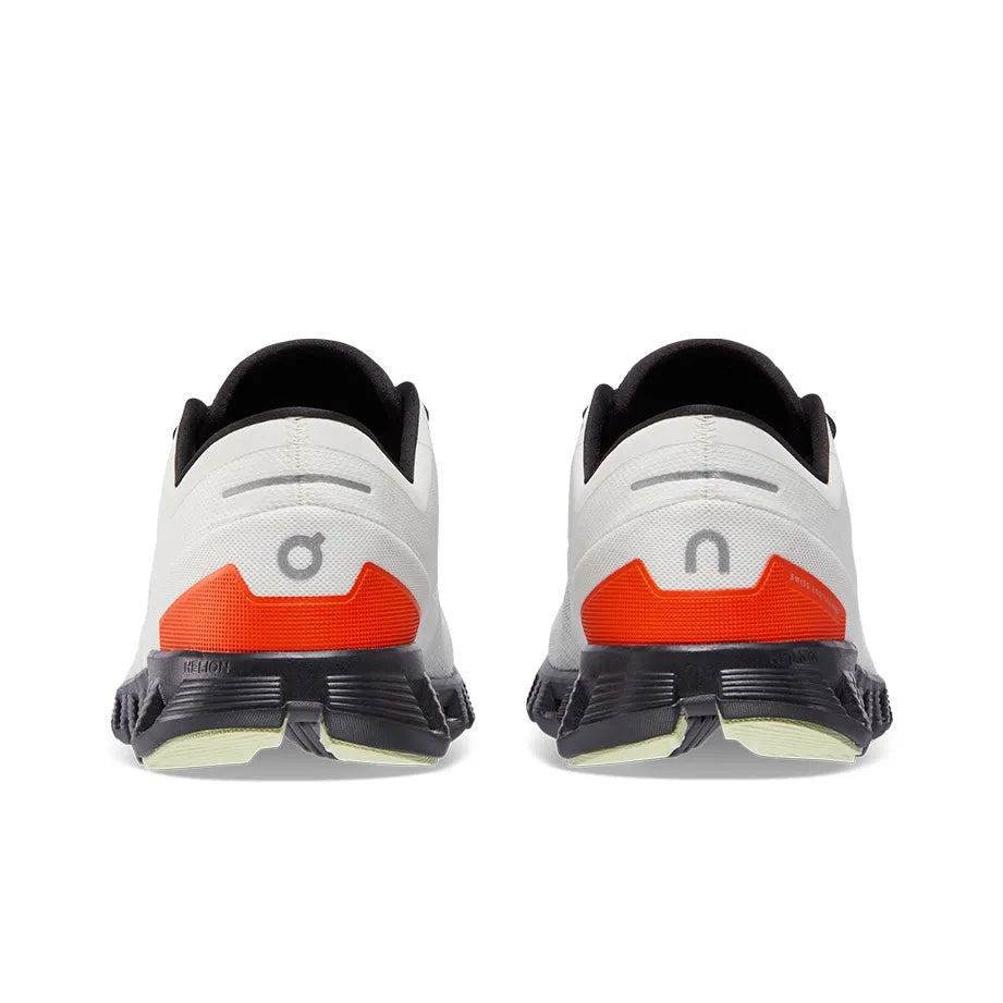 Men's On Cloud X 3 Running Shoes White and Gray