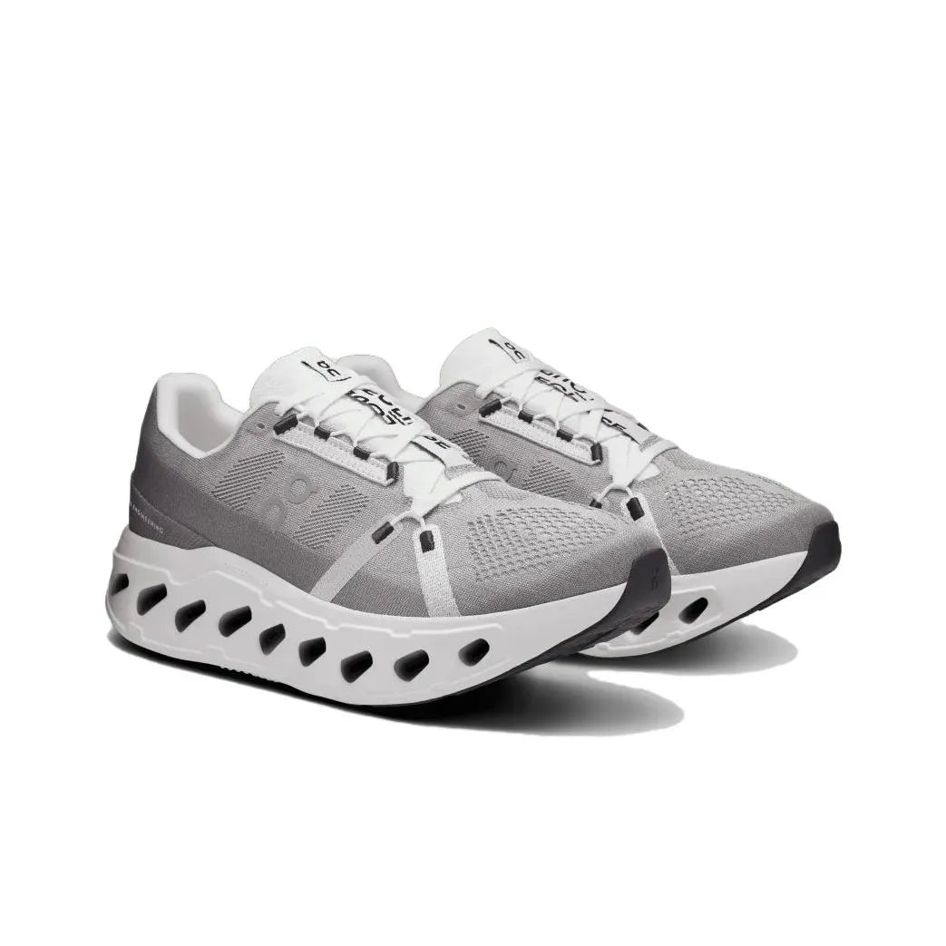 Men's On Cloudeclipse Running Shoes Gray and White