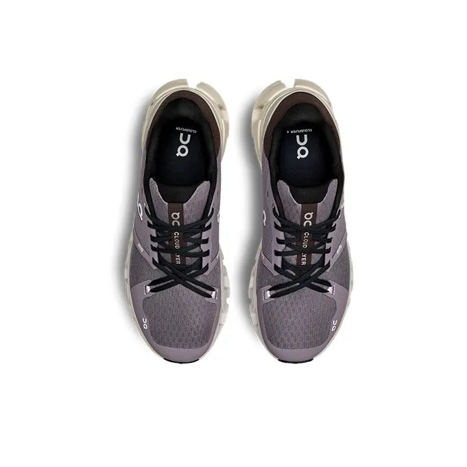 Men's On Cloudflow 4 Running Shoes White and Black
