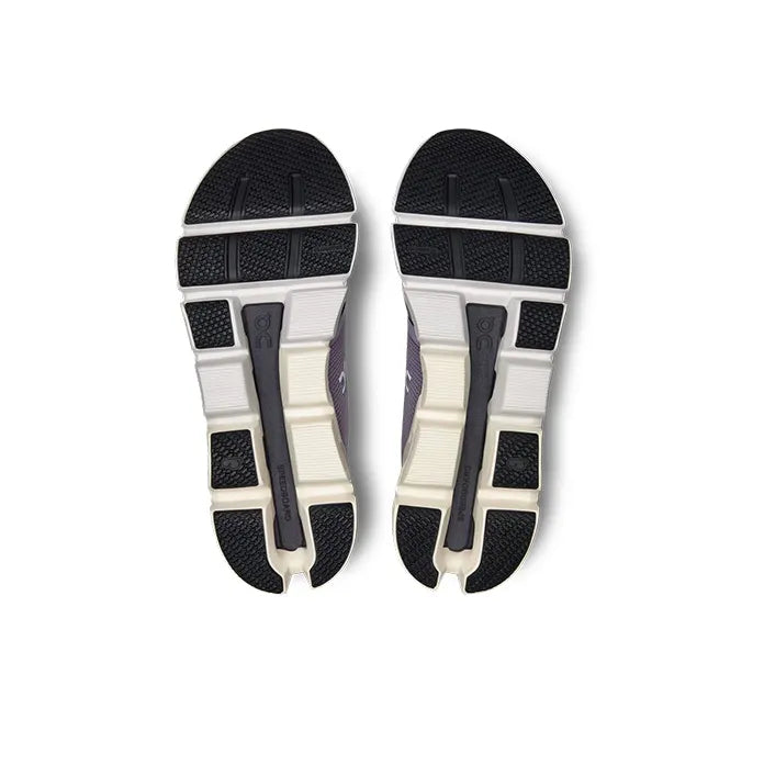 Men's On Cloudflow 4 Running Shoes White and Black