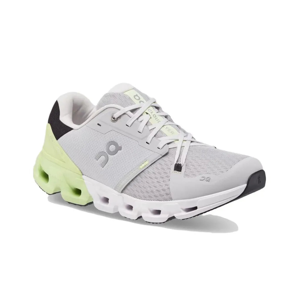 Men's On Cloudflow 4 Running Shoes White and Grey