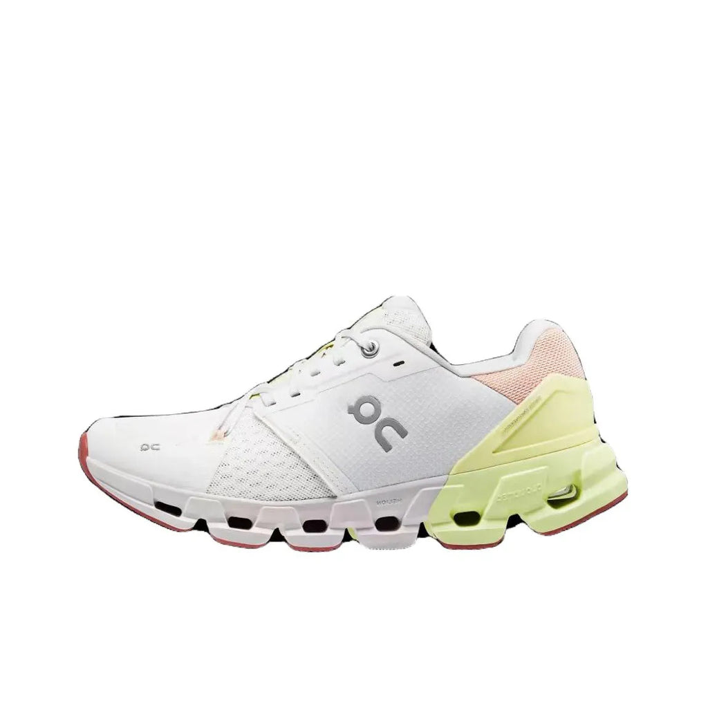 Women's On Cloudflyer 4 Running Shoes Black and White