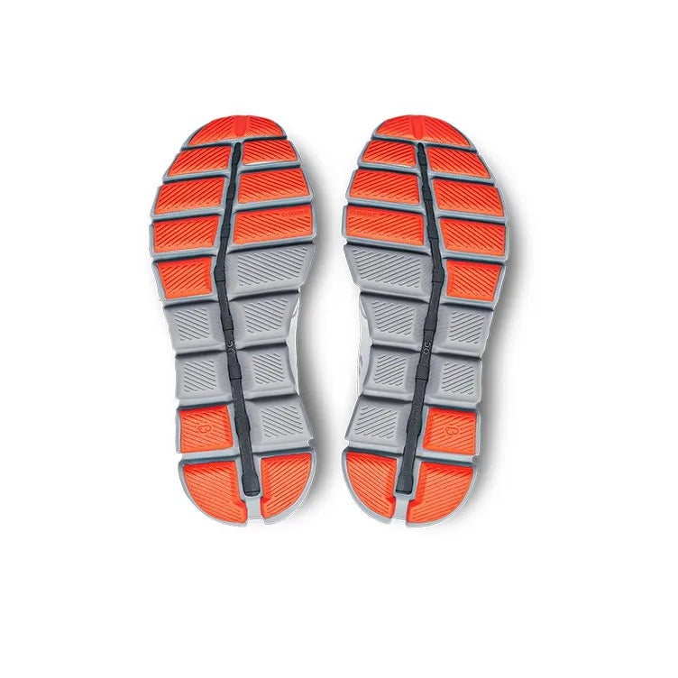 Women's On Cloud X 3 Running Shoes White and Gray
