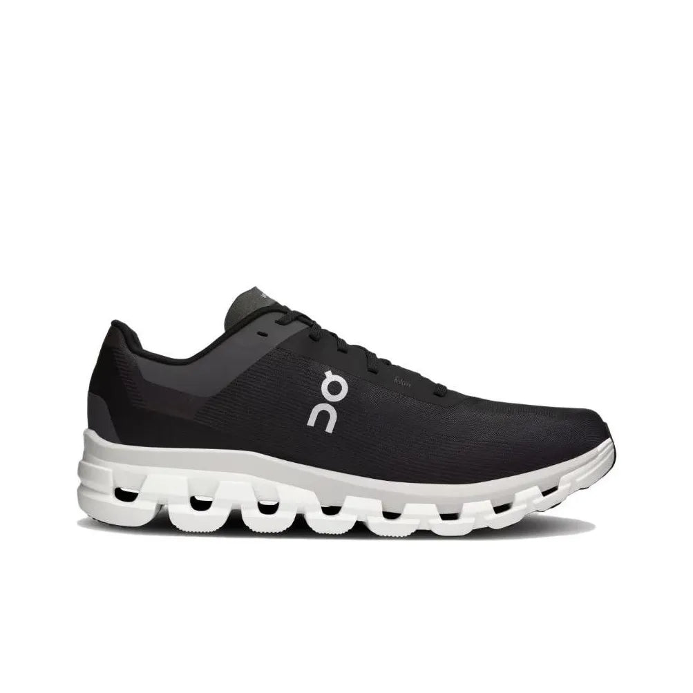Men's On Cloudflow 4 Running Shoes White and Grey