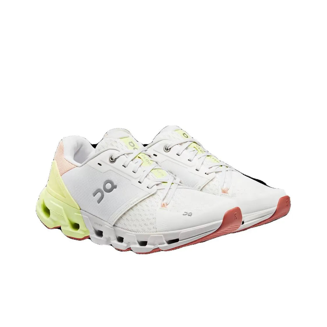 Women's On Cloudflyer 4 Running Shoes Black and White