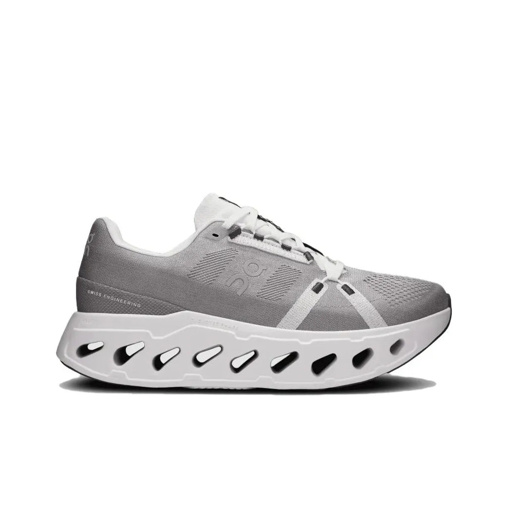 Men's On Cloudeclipse Running Shoes Gray and White