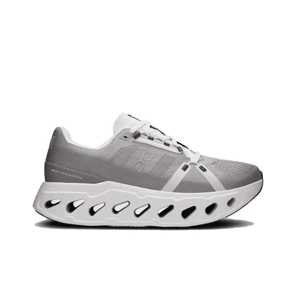 Men's On Cloudeclipse Running Shoes Gray and White