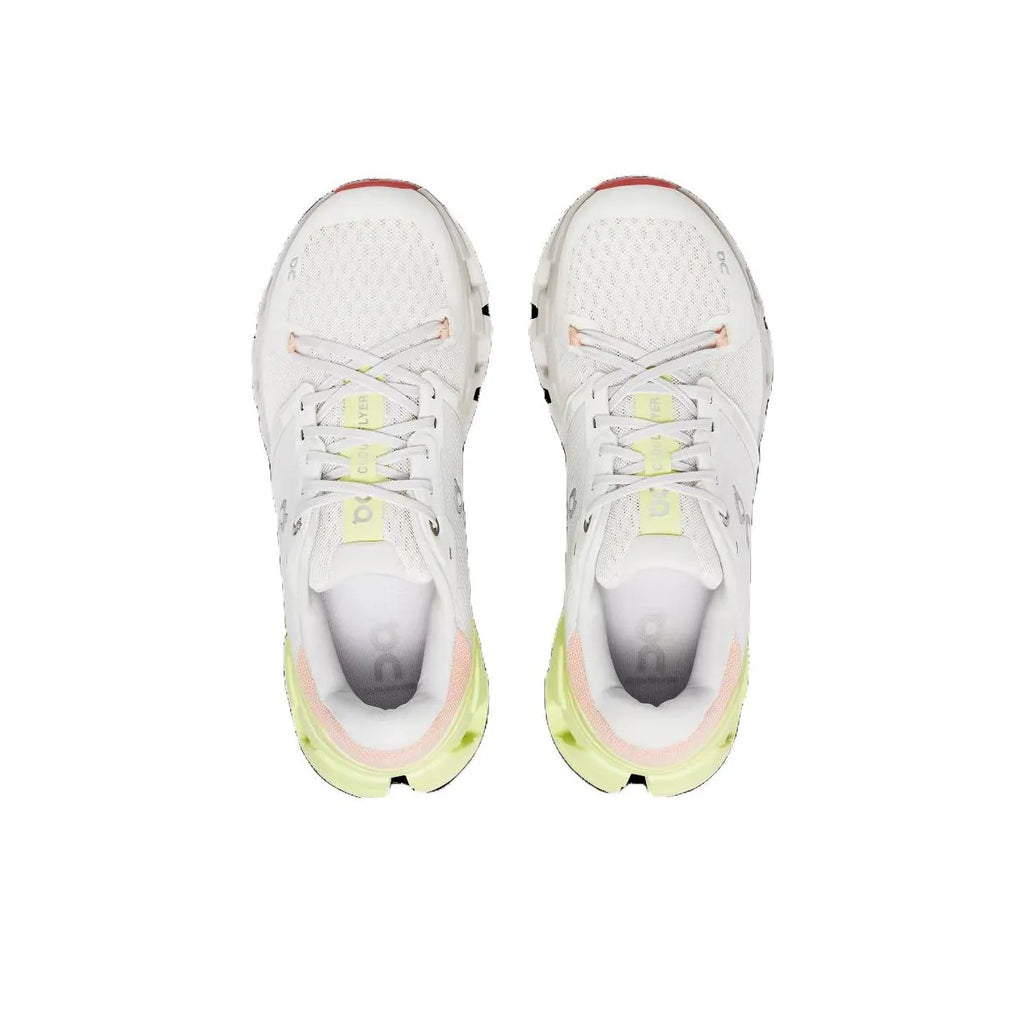 Women's On Cloudflyer 4 Running Shoes Black and White