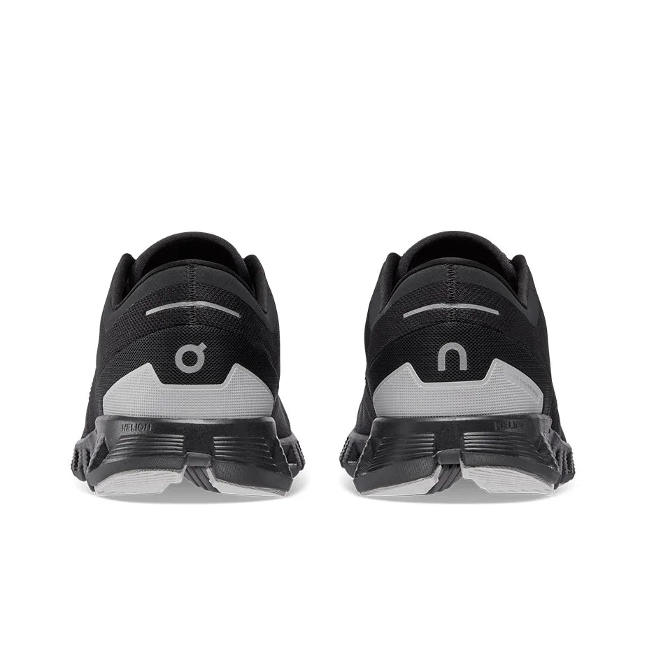 Men's On Cloud X 3 Running Shoes Black and White
