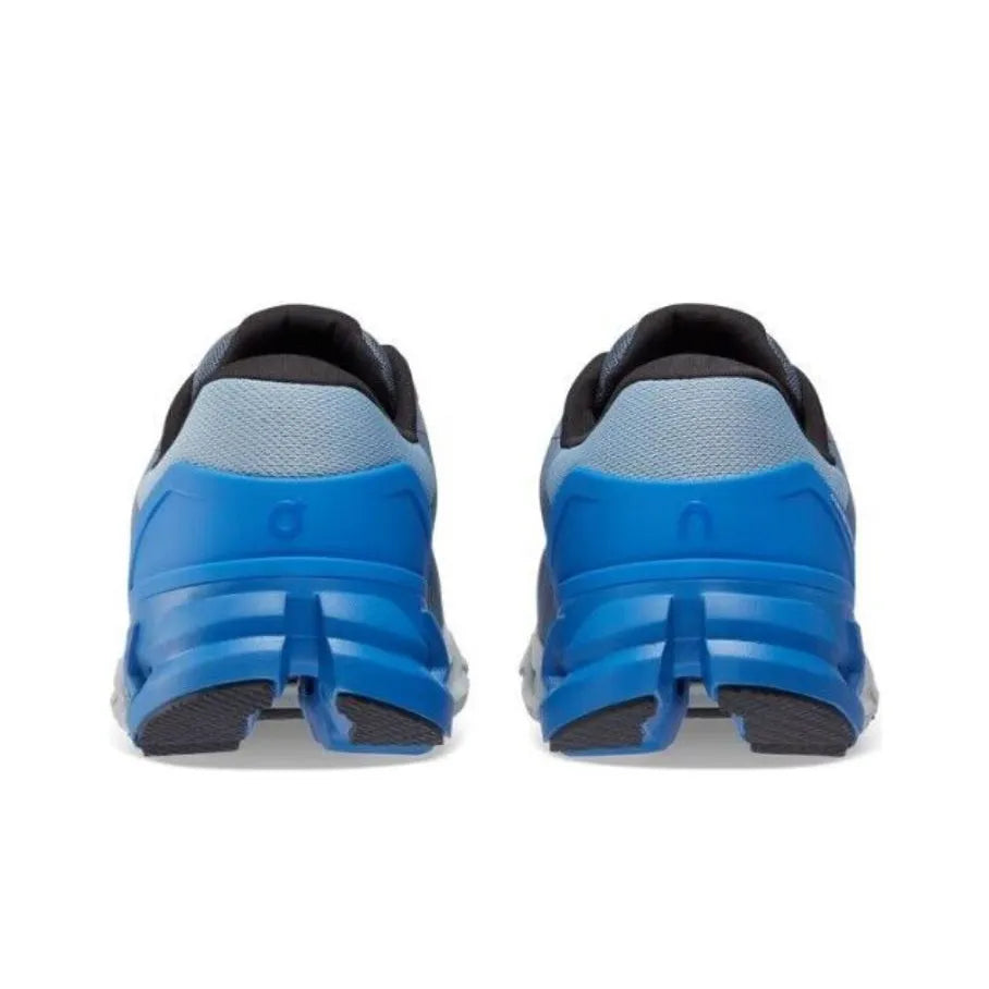 Men's On Cloudflow 4 Running Shoes White and Blue