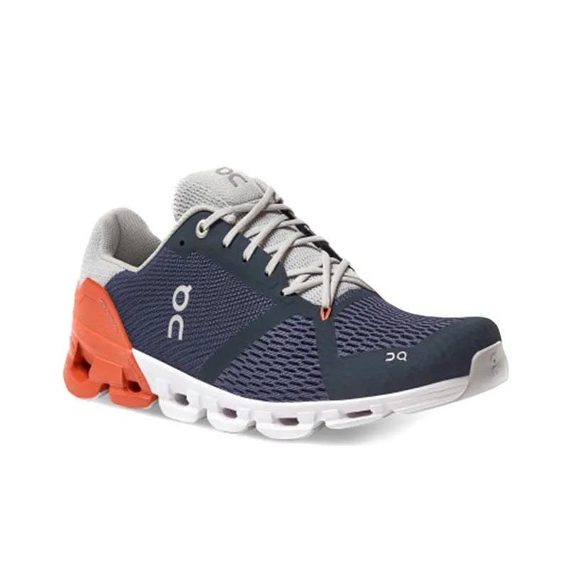Men's On Cloudflyer Running Shoes – Black/Red