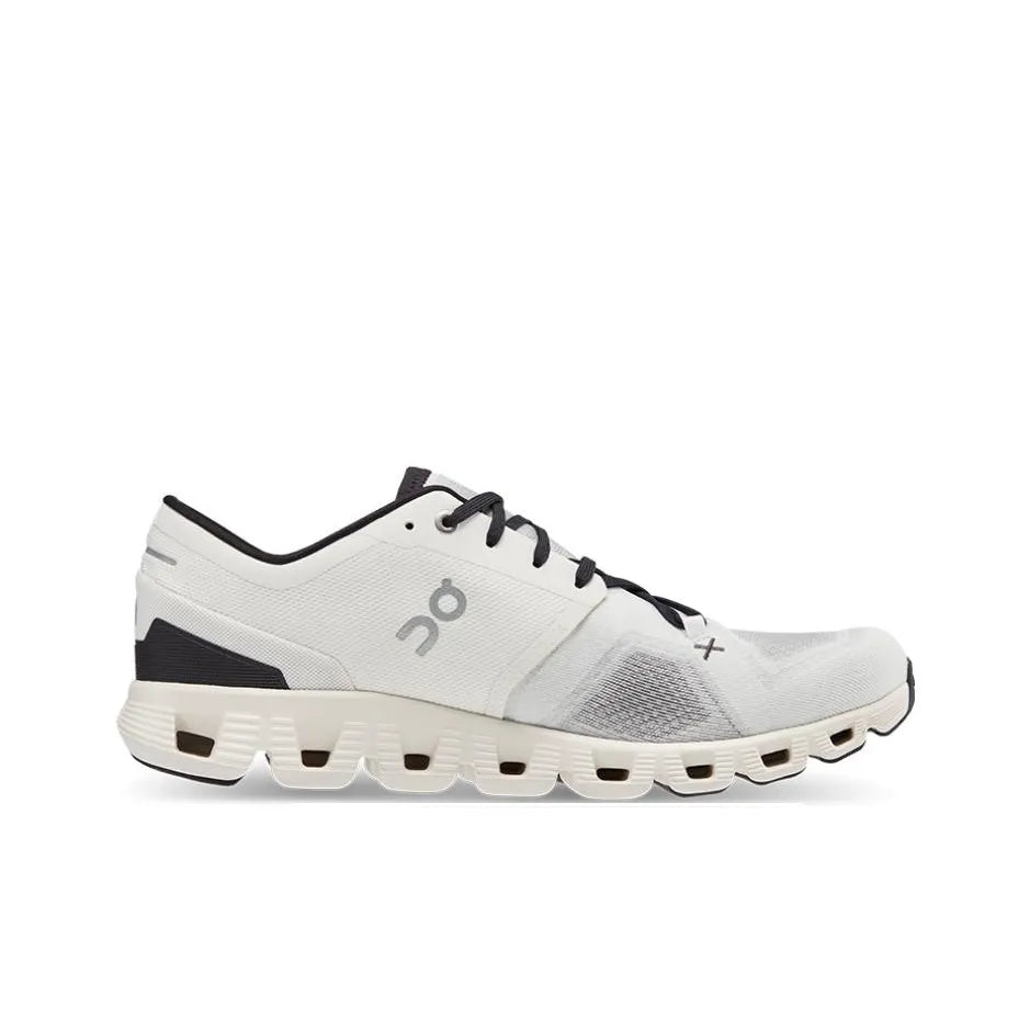 Men's On Cloud X 3 Running Shoes Black and White